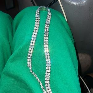 Two row elegant vintage necklace